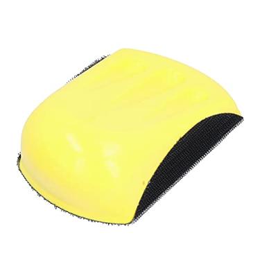Imagem de Almofada de Lixa, Almofada de Lixa Manual Gancho e Laço Lixar à Mão Bloco Em Forma de Mouse Mouse Portátil Em Formato para Marcenaria, Móveis, Discos de Gancho e Laço