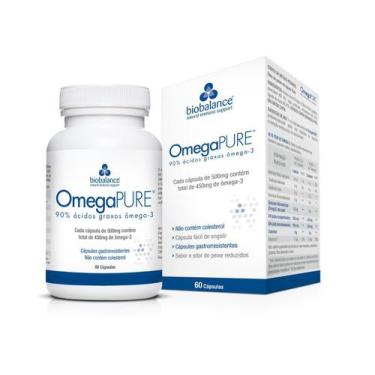 Imagem de Omegapure 500Mg - 60 Caps - Omega Pure Biobalance - Biobalance Ind