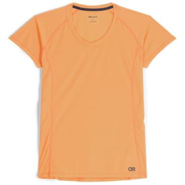 Imagem de Outdoor Research Camiseta feminina Echo de manga curta – Camisas de sol UV para mulheres