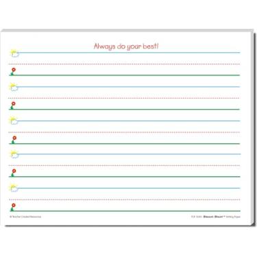 Imagem de Teacher Created Resources 76501 Papel de escrita Smart Start K-1: 100 folhas, branco