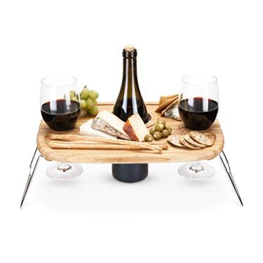 Imagem de True Painel: Conjunto de piquenique de mesa de vinho, natural