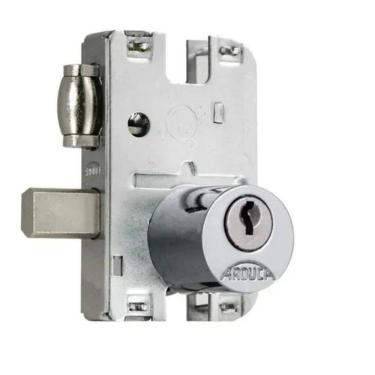 Imagem de Fechadura Pivotante Rolete Trinco Porta Vidro Inox Blindex