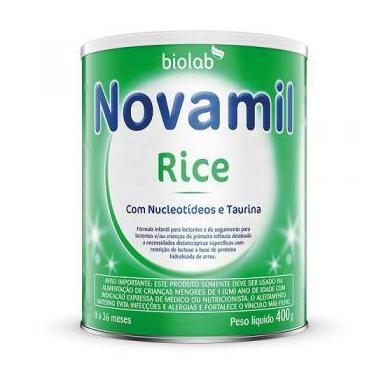 Imagem de Formula Infantil Rice Para Lactentes 400G - Novamil