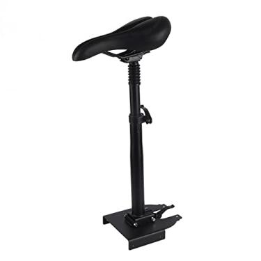 Imagem de Substituição da Sela do Trotinette, Ajustável da Substituição da Sela do Trotinette Elétrico da Absorção de Choque Confortável para Pro (Kit de assento pequeno)