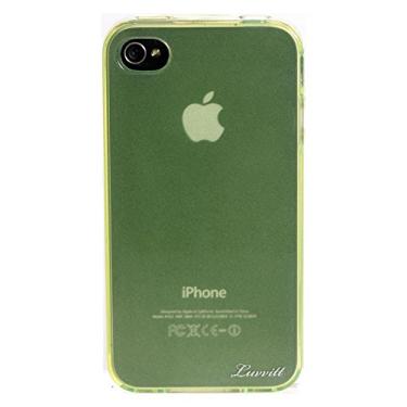 Imagem de Luvvitt Capa termoplástica macia para iPhone 4 e 4S, Verde