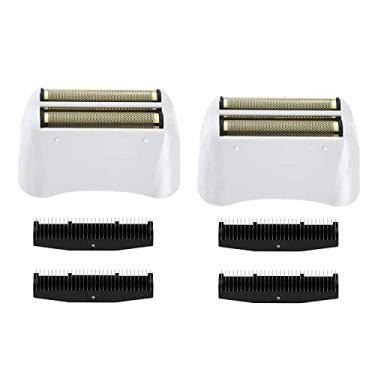 Imagem de Pacote com 2 lâminas de substituição Pro Shaver e cortadores compatíveis com "andis #17150 shaver foil replacement" Golden