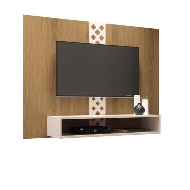 Imagem de Painel Suspenso para Sala de Estar 120cm Carter H01 Off White - Nature Clique Chique