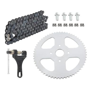 Imagem de Roda dentada de corrente 420 60T 40 mm Furos Mini roda dentada traseira para bicicleta com disjuntor de corrente compatível com CT200U BT200X CT200U-EX Baja Heat Massimo MB165 MB200 196cc 200cc Mini