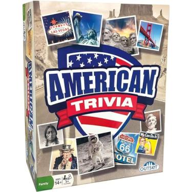 Imagem de American Trivia Game (Amazon Exclusive) – 5 Categories to Choose from and 1,000 Questions – for Ages 14 and up by Outset Media