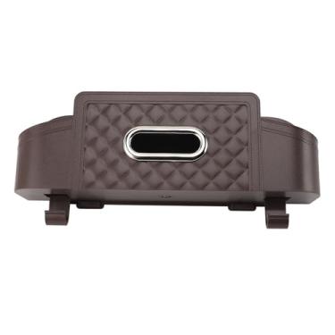 Imagem de Organizador do Banco Traseiro do Carro, à Prova d'água, Suporte para Celular, Elegante, Assento Traseiro, Caixa de Tecido, Instalação Suspensa, Com Suporte de Copo para Viagens