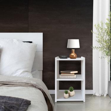 Imagem de Mesa de Cabeceira Nicho Quarto 100% MDF - SSX Multicoisas