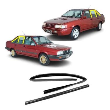 Imagem de Borracha Canaleta Traseira Santana 4 Portas 1984 A 1997 Le - Disk Bor