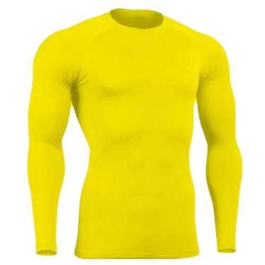 Imagem de Camisa Térmica Masculina Uv 50+ Segunda Pele Camiseta Blusa Malha Fria