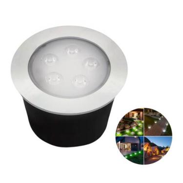 Imagem de Spot Balizador Led Externo 5w Embutir Bivolt Escada 6500k - Dibani