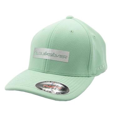 Imagem de Boné Quiksilver Aba Curva Transfer Silver SM23 Mint, M - Adulto, Verde