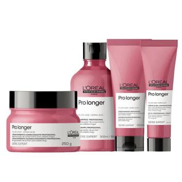Imagem de Kit Pro Longer Xampu Cond Másc Leave-in - L'Oréal - L'Oréal Profession
