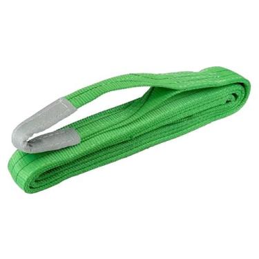 Imagem de Cinta de Elevação 2t X 60mm X 3m Olhal 1/2 Dupla Verde Alta Capacidade