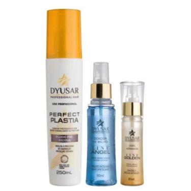 Imagem de Kit Super Finalização Fluido + Doador De Brilho+ Oléo Dyusar - Dyusar 
