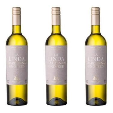 Imagem de Vinho La Linda Chardonnay Kit Com 03 Unidades 750Ml - Luigi Bosca