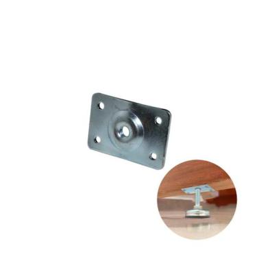 Imagem de Chapa de Fixação de 5/16 Pol Para Sapata Ou Pé Nivelador Mk, Fixação, 