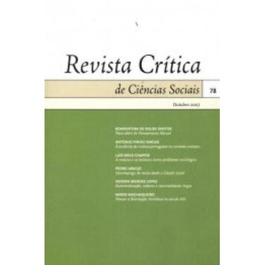 Imagem de Revista crítica de ciências sociais