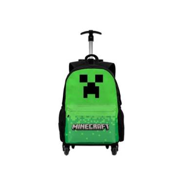 Imagem de Bolsa Mochila Escolar Para Criança Infantil Com Rodinha De Carrinho Pa