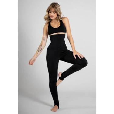 Imagem de Calça Super Lipo com Cinta Montaria Cintura Alta com Pézinho - DILUXO,