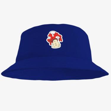 Imagem de Boné Chapéu Bucket Hat Estampado Cogumelo - MP Moda Masculina, Único, 