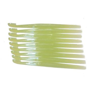 Imagem de 10 descascadores de frutas cítricas Green Tupperware para laranjas