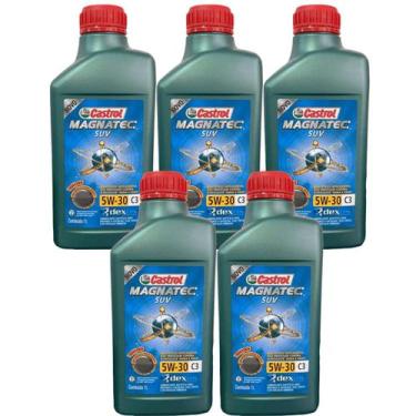 Imagem de 5 Oleo Motor Castrol Magnatec 5w30 SUV C3 Gm dexos 2