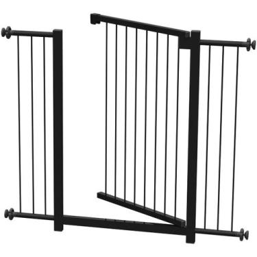Imagem de Grade portãozinho pet bebê divisor ambiente corredor 70 cm 80 cm 90 cm