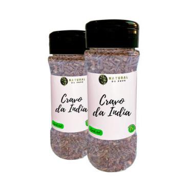 Imagem de Cravo da Índia Em Pó Qualidade Premium Kit 2 Pote com Dosador 60g  - N