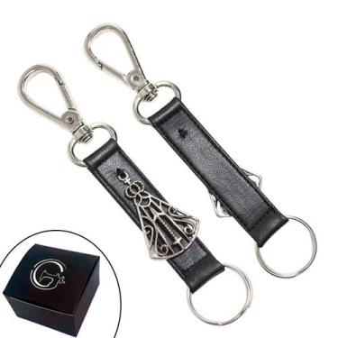 Imagem de Chaveiro SLIM Tradicional Pingentes Personalizado Nossa Senhora Fecho 