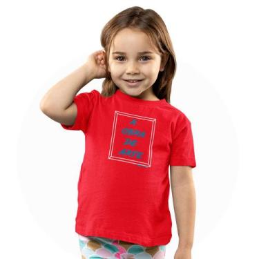 Imagem de Camiseta Infantil Unissex Menino Menina Quadro Obra de Arte - Hipsters