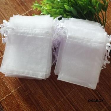 Imagem de Saquinho De Organza 20x30 (20 Peças) Saída De Maternidade - OKABOX