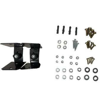 Imagem de Suporte Home Theater Parede C/ Articulação Preto C/ 2 Unidades Universal P/ Caixas de som até 3Kg