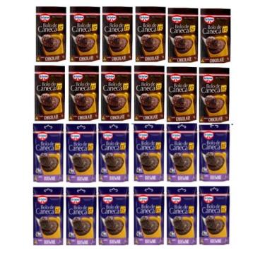 Imagem de Kit c/ 12un Bolo de caneca Brownie e Chocolate - Dr. Oetker