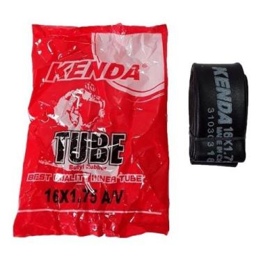 Imagem de Câmara De Ar Kenda Tube 16x1,75 Válvula Schrader