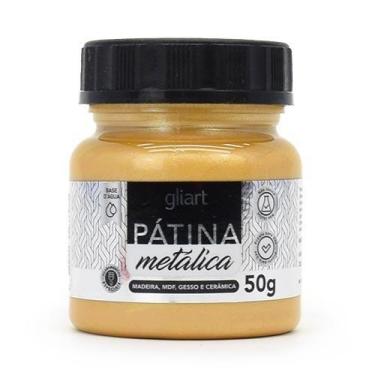 Imagem de Pátina Metálica 50g  - Gliart, DOURADO