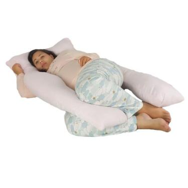 Imagem de Travesseiro Gigante Happy Line 150 x 70 cm, Rosa