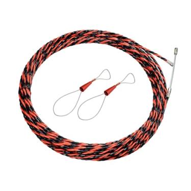 Imagem de Bothyi Extrator de fios elétricos, fixadores de cabos de peixe para parede, conduíte de piso, rosqueador de hastes de duto, 5 M