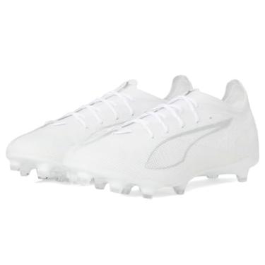 Imagem de PUMA Tênis masculino Ultra 5 Pro firme, chuteiras artificiais de futebol, Branco, 40