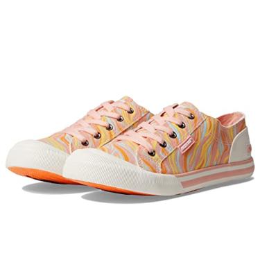 Imagem de Rocket Dog Tênis feminino Jazzin, Rosa Multi 5, 6.5