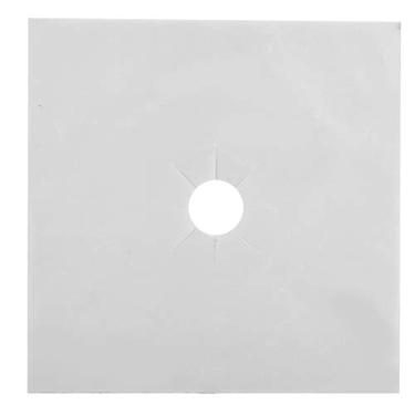 Imagem de Fogão a Gás ou Fogão a Gás Cobre Forro de Fogão a Gás Cobertura de Fogão a Gás ou Almofada de Limpeza de íon de Fogão a Gás de 4 Pacotes (Prata)