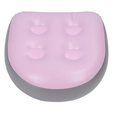 Imagem de Almofada Inflável para Spa, Banheira de Hidromassagem, Resistente à água, Travesseiro de Encosto para Casa, Spas, Piscinas (Rosa)