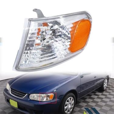 Imagem de Conjunto de luzes de sinal/estacionamento lado do motorista adequado para Toyota Corolla 2001-2002