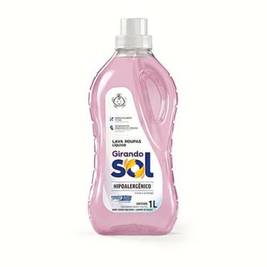 Imagem de Lava Roupas Líquido Girando Sol 1 Litro Hipoalergênico