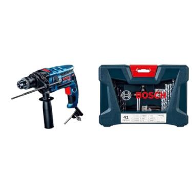 Imagem de Kit Bosch GSB 13 RE-M + Kit V-Line 41pç