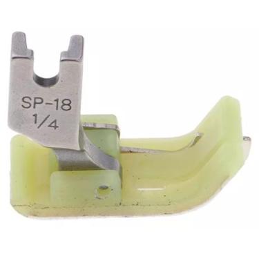 Imagem de Pé Calcador Pesponto Teflon Lado Direito C. Guia Reta Industrial 6mm T