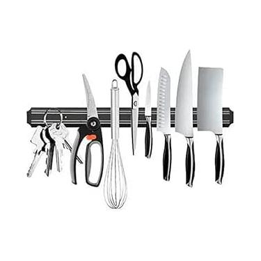 Imagem de Barra Magnética Organizadora para Facas de Cozinha Ferramentas e Chaves